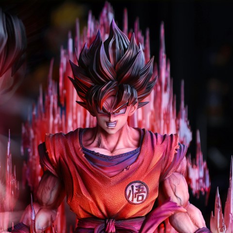 红温青年 悟空 界王拳 七龙珠 (双版本)