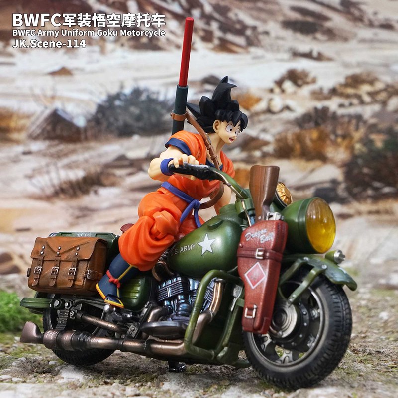 军装摩托车 七龙珠扉页载具 (不含人物) JK.Scene-114 官图 7