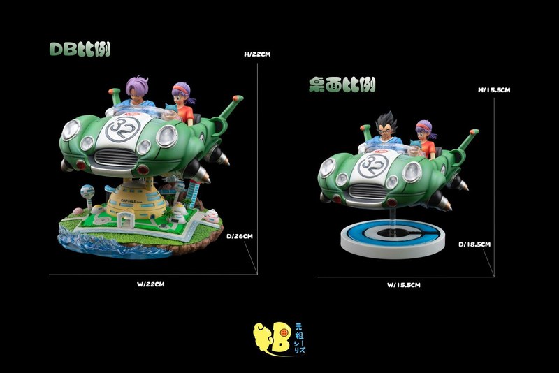 DB 王子一家飞船 七龙珠载具系列第五弹 (双比例) 官图 4