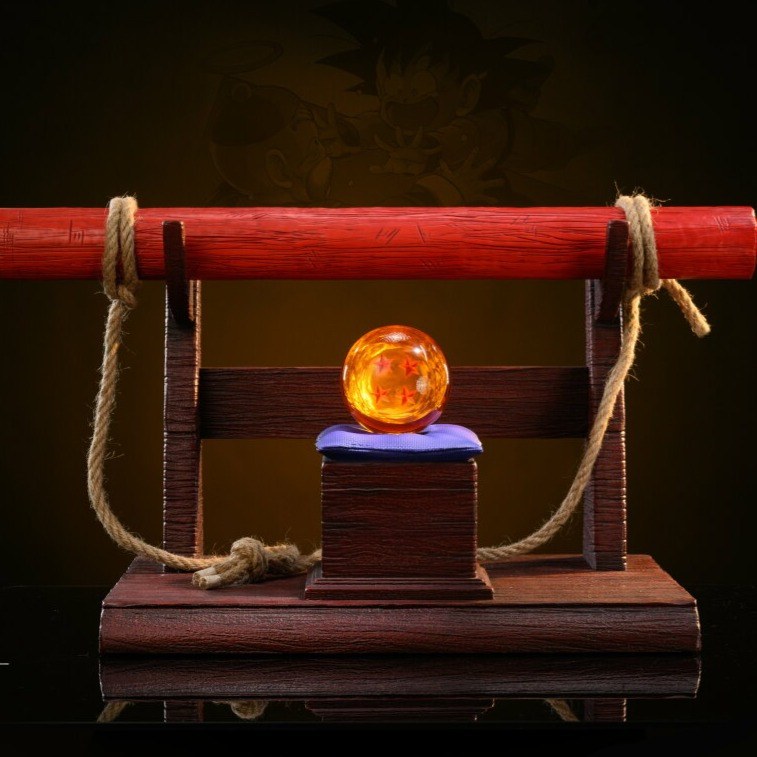 DMS影迹雕像 如意棒 & 四星球 七龙珠 官图 1