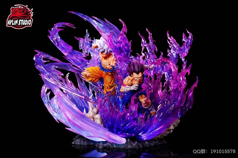 悟空 & 贝吉塔 达尔 自在极意 自我极意 七龙珠经典人物系列010 官图 2