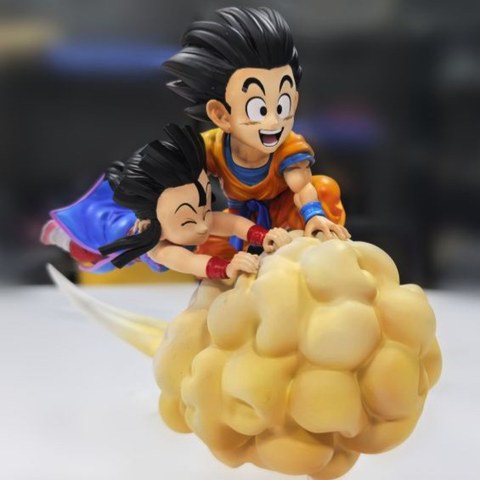 孙悟空 ＆ 琪琪 骑云共鸣 夫妻云 七龙珠