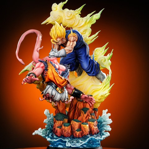 WL 贝吉特 vs 魔人普乌 七龙珠魔人普乌篇对战第二弹
