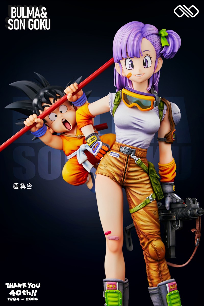 ∞无限 布玛＆小悟空 七龙珠扉页40周年系列第二弹 (双配色) 官图 3