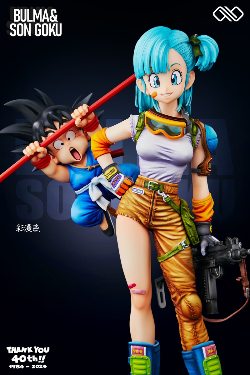 ∞无限 布玛＆小悟空 七龙珠扉页40周年系列第二弹 (双配色) 官图 4