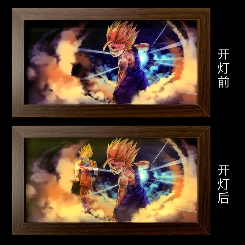 神秘画廊《父子波》七龙珠Desktop Art系列第十一弹装饰画 官图 2